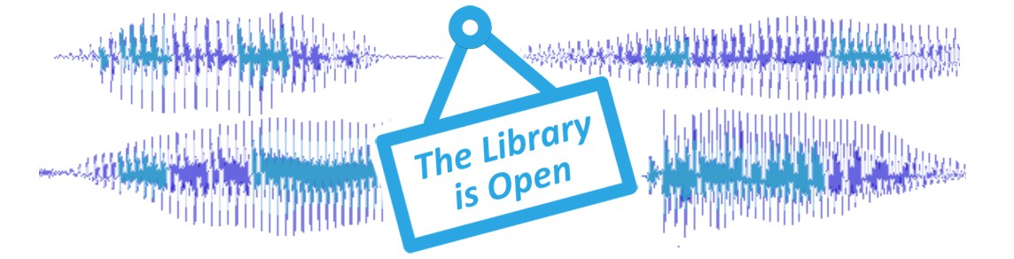 The Library is Open Podcast logo