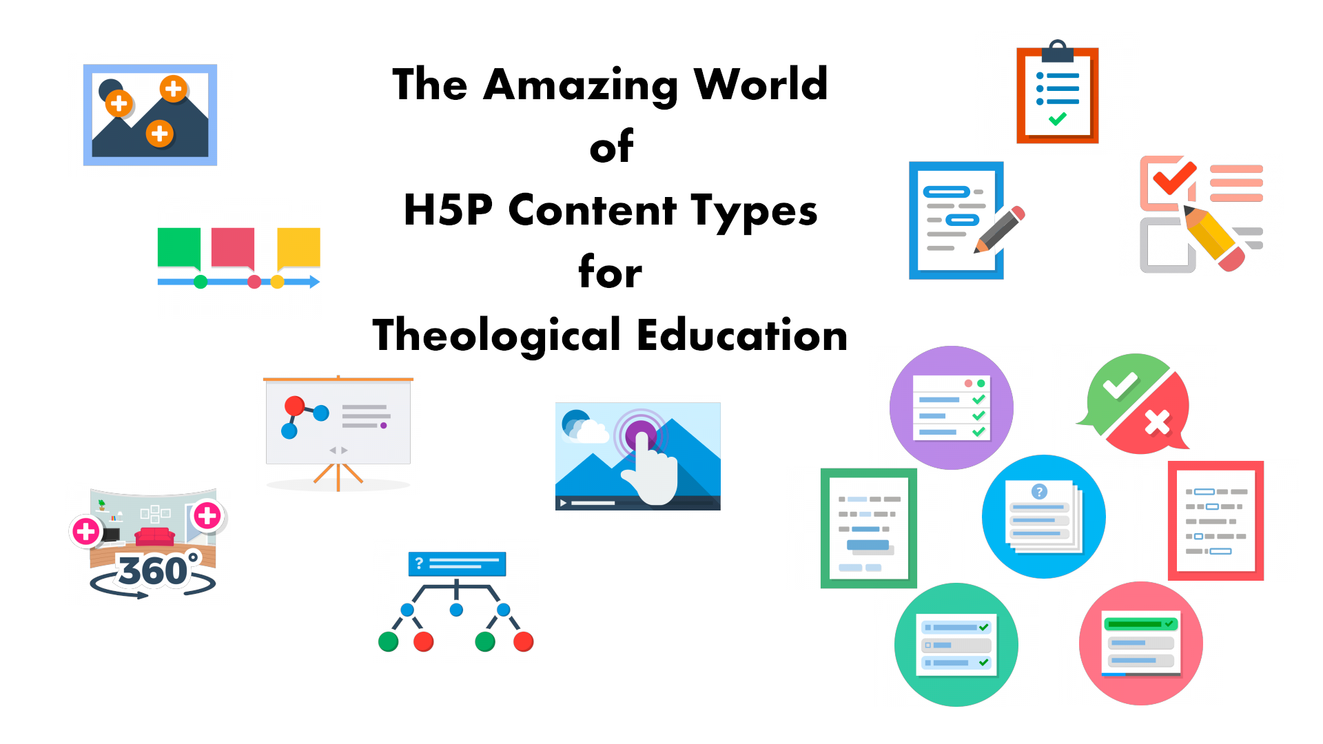 The Amazing World of H5P Content Types for Theological Education